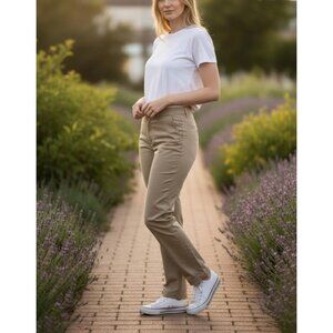 Dickies Womens Khaki Work Pants 28” Inseam